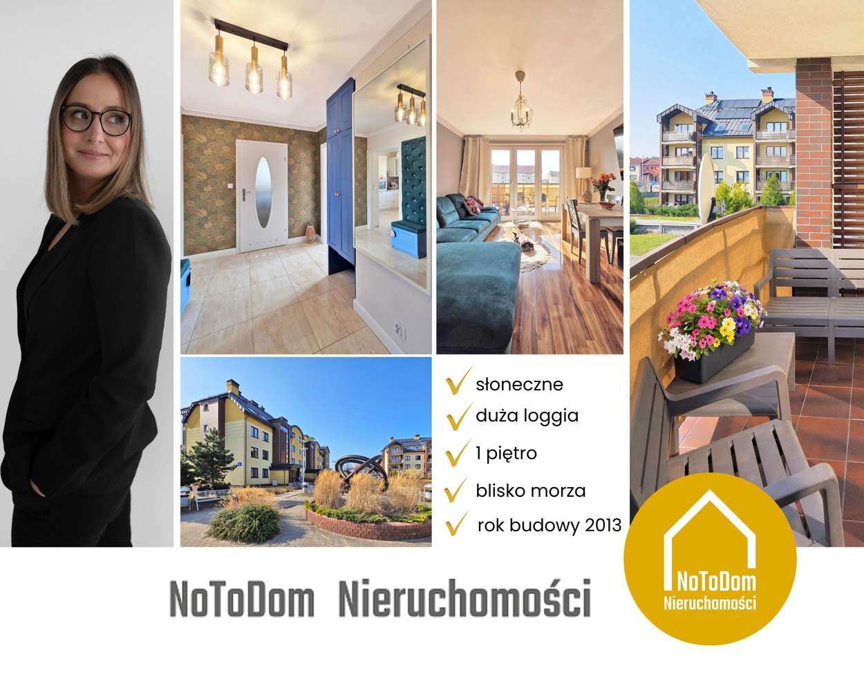 3 pokoje | 66 m² | 1 piętro | loggia | narożne | Ustka | bud. 2013 r.-0