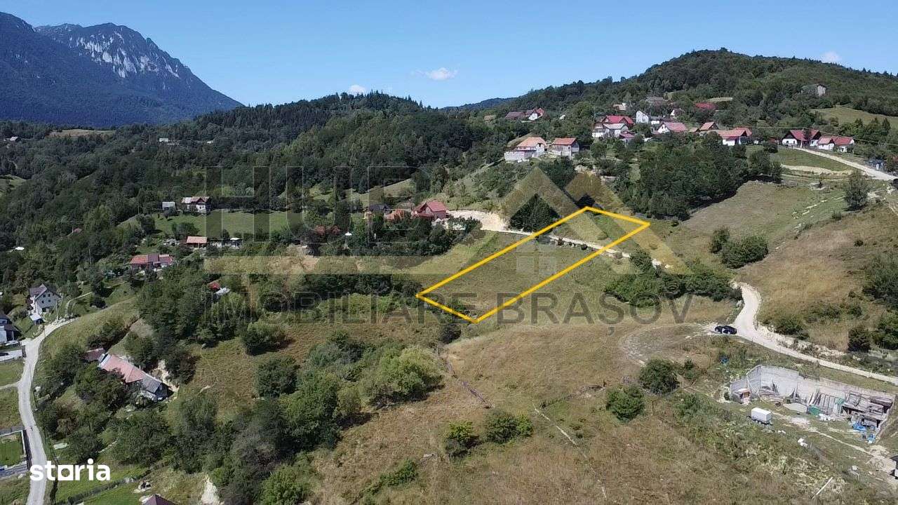 Teren Zarnesti cu Priveliste | PUZ | Utilitati| 3.470mp - Imagine principală: 3/10