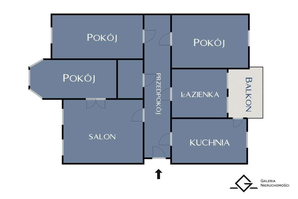 4 pokoje | nowy port | do remontu - Pełny obrazek: 2/16