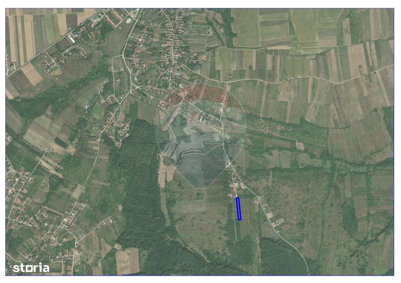 Teren intravilan de vânzare,Paleu, cu panoramă asupra lacului, 3762 mp - Imagine principală: 4/4