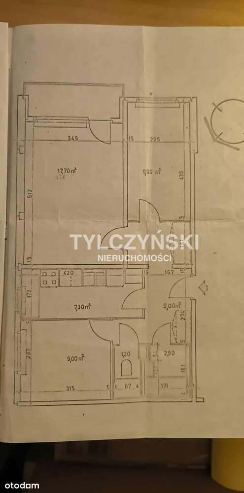 3-pokojowe mieszkanie z balkonem- 57,8 m²-5