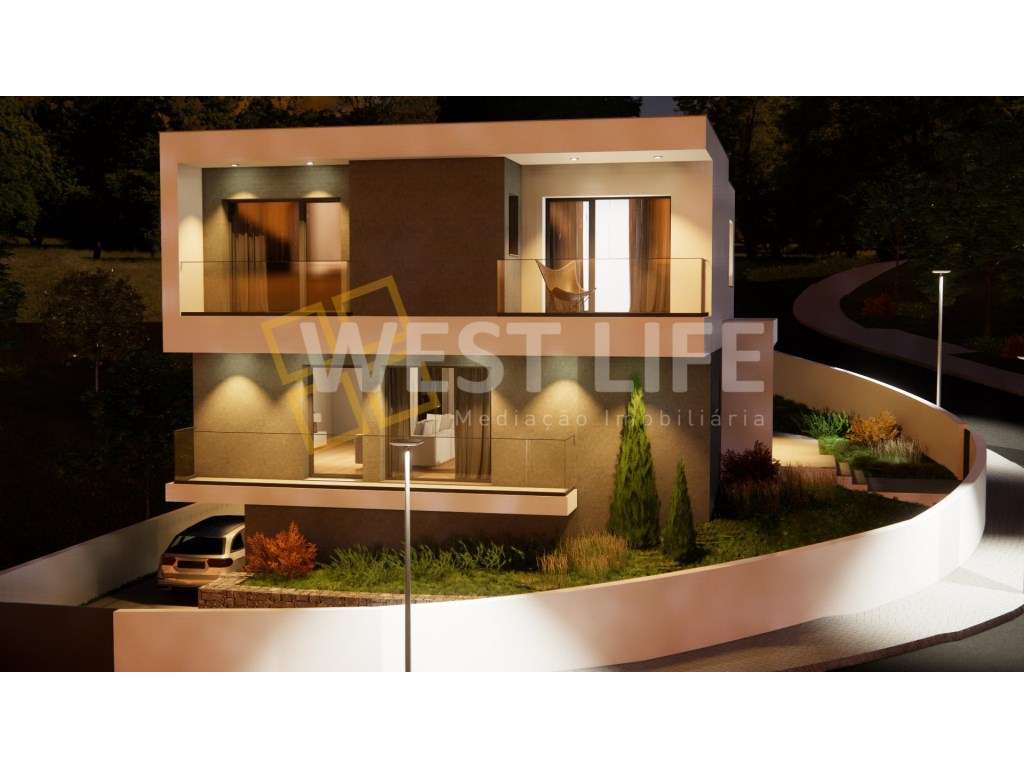 FANTÁSTICA moradia T3 NOVA de arquitetura contemporânea - 5 minutos... - Grande imagem: 4/36