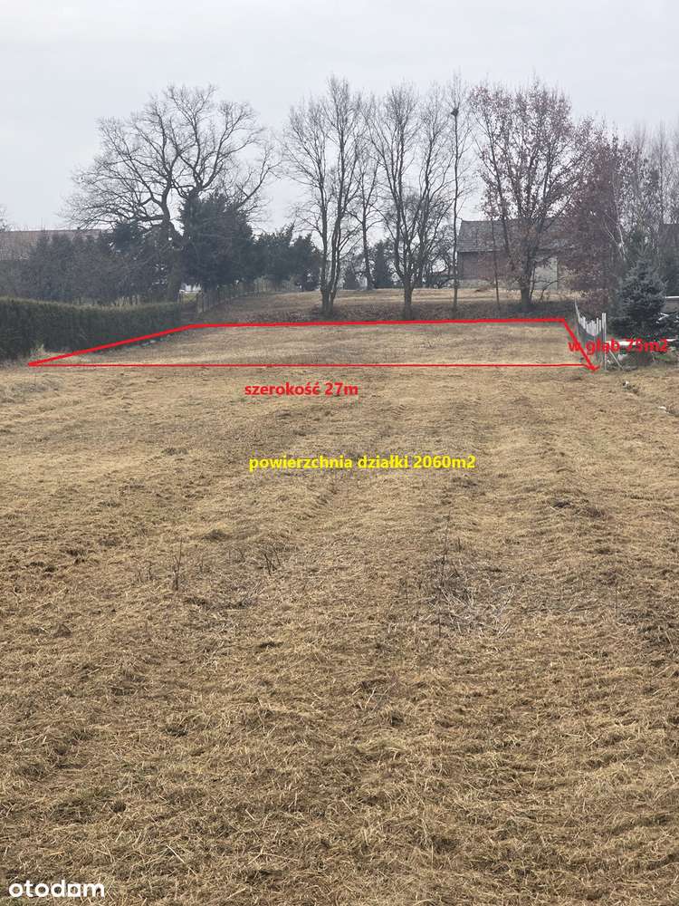 Malinowice, działka pod zabudowę mieszkaniową z nieuciążliwymi usługam