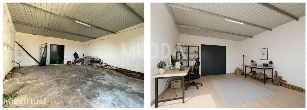 Terreno de construção com Benfeitoria - Garagem/Armazém - Grande imagem: 4/20