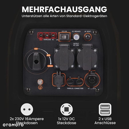 Agregat Prądotwórczy Maxpeedingrods 3300 W - 4