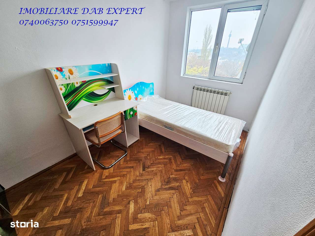 Apartament cu balcon și terasă, în cartierul Tiglina 1-9