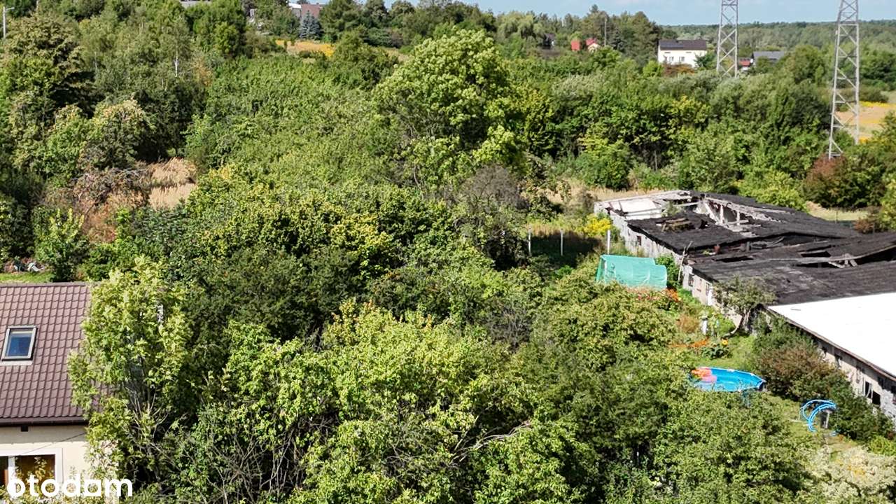 Działka budowlana 2317m w Ciągowicach Gmina Łazy powiat zawierciański-1