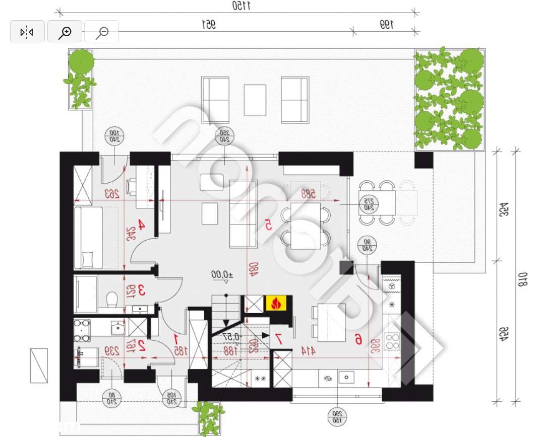 Sprzedam nowoczesny dom - Pełny obrazek: 4/5