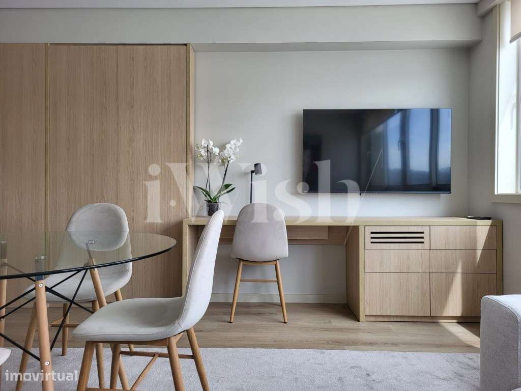 T0 Mobilado em Matosinhos Sul com licença de Alojamento Local - Grande imagem: 4/25