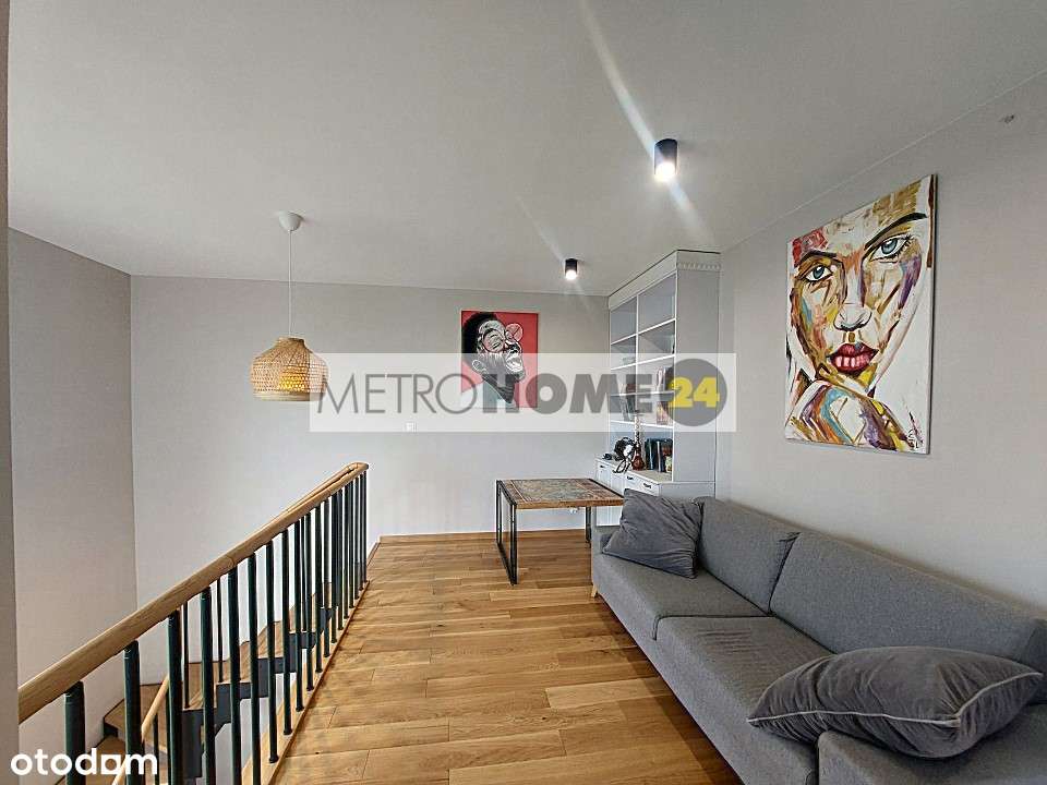 Luksusowy 2 poziomowy apartament z 2 ogródkami,garażem, komórką !-11