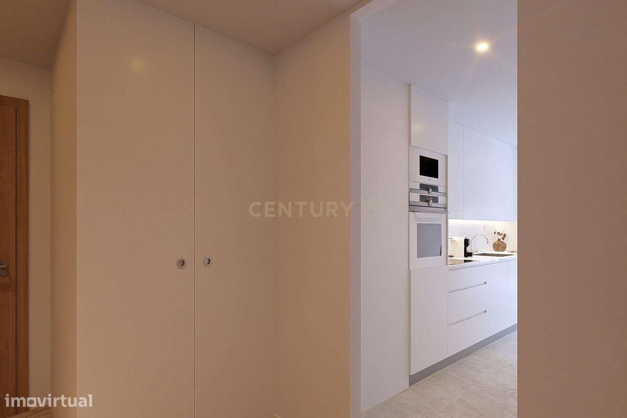 Condomínio do Sobreiro | T2 com 108m2 em Matosinhos, Senhora da Hora, - Grande imagem: 4/38