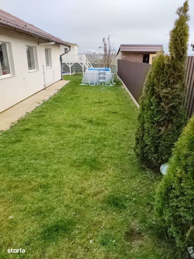 Casa pe un singur nivel, 100 mp teren 500 mp,mobilat, utilat,  Nazna-9