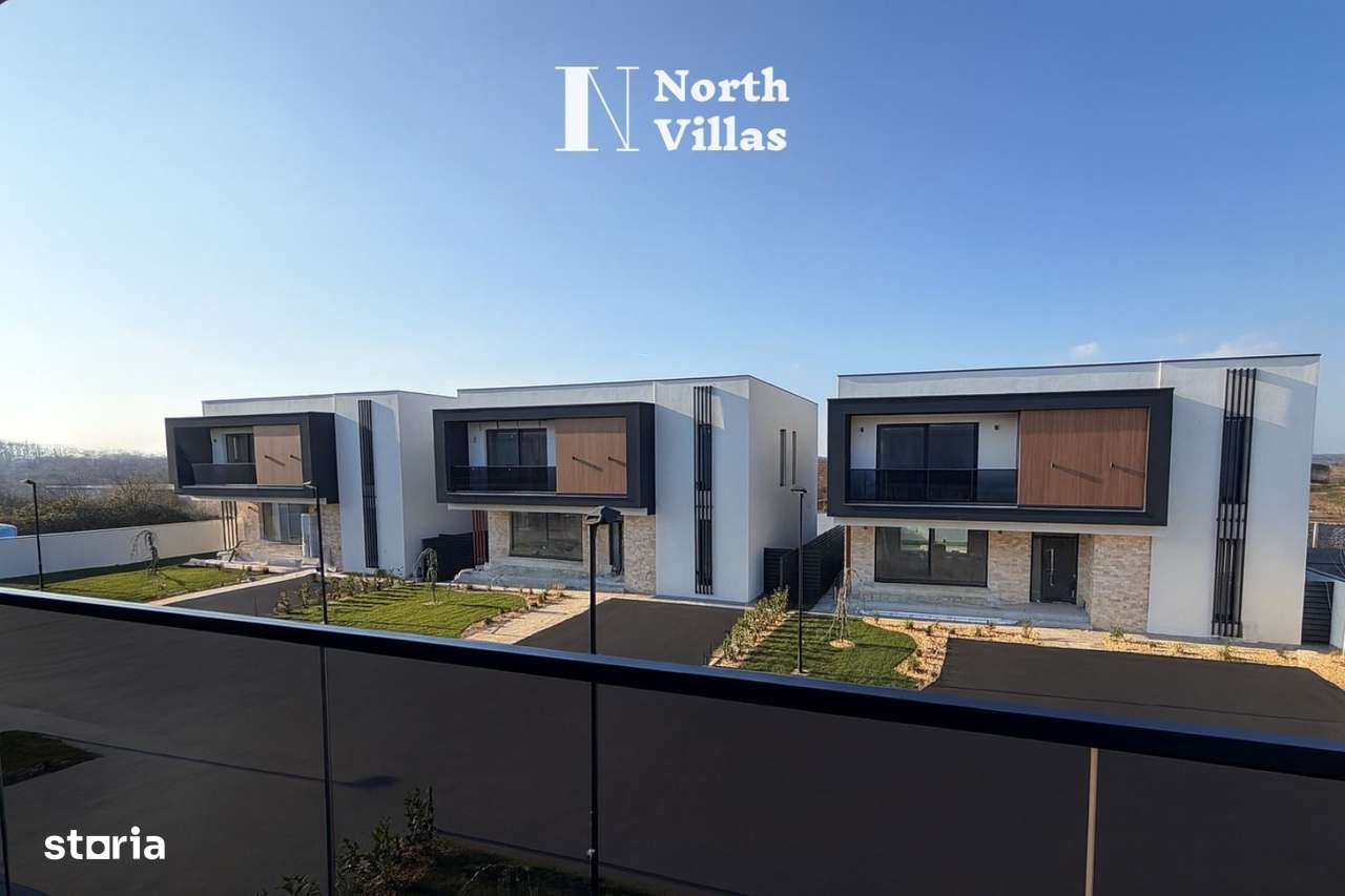 North Villas Pipera | Vila Individuala Finalizata | Pompa Caldura - Imagine principală: 3/7