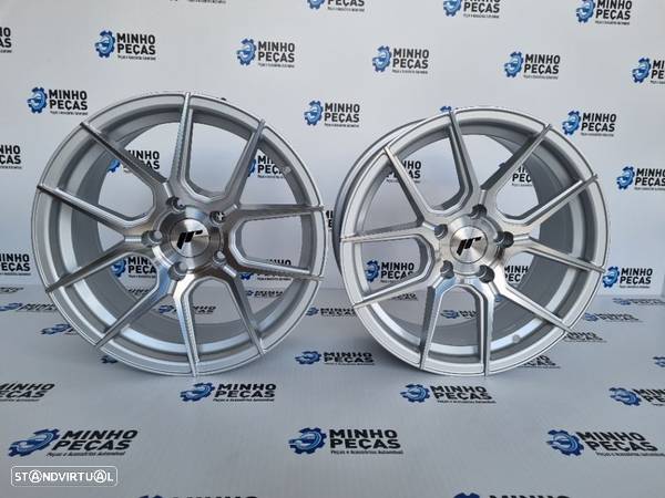 Jantes Japan Racing (JR30) em 17 Silver (5x120) - 1