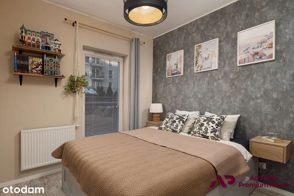 Na zamkniętym osiedlu z ogródkiem niedaleko Warty-9