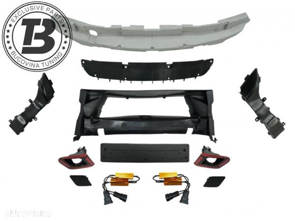 Pachet Exterior compatibil cu BMW Seria 2 F22 F23 M2 Design - 10