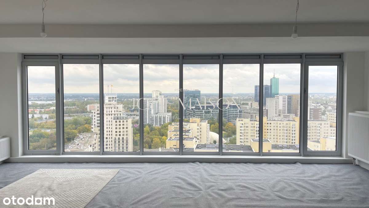 18. piętro z widokiem na panoramę Warszawy.-1