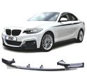 SPOILER LIP DIANTEIRO PARA BMW F22 F23 LOOK M PERFORMANCE PRETO BRILHANTE - 1