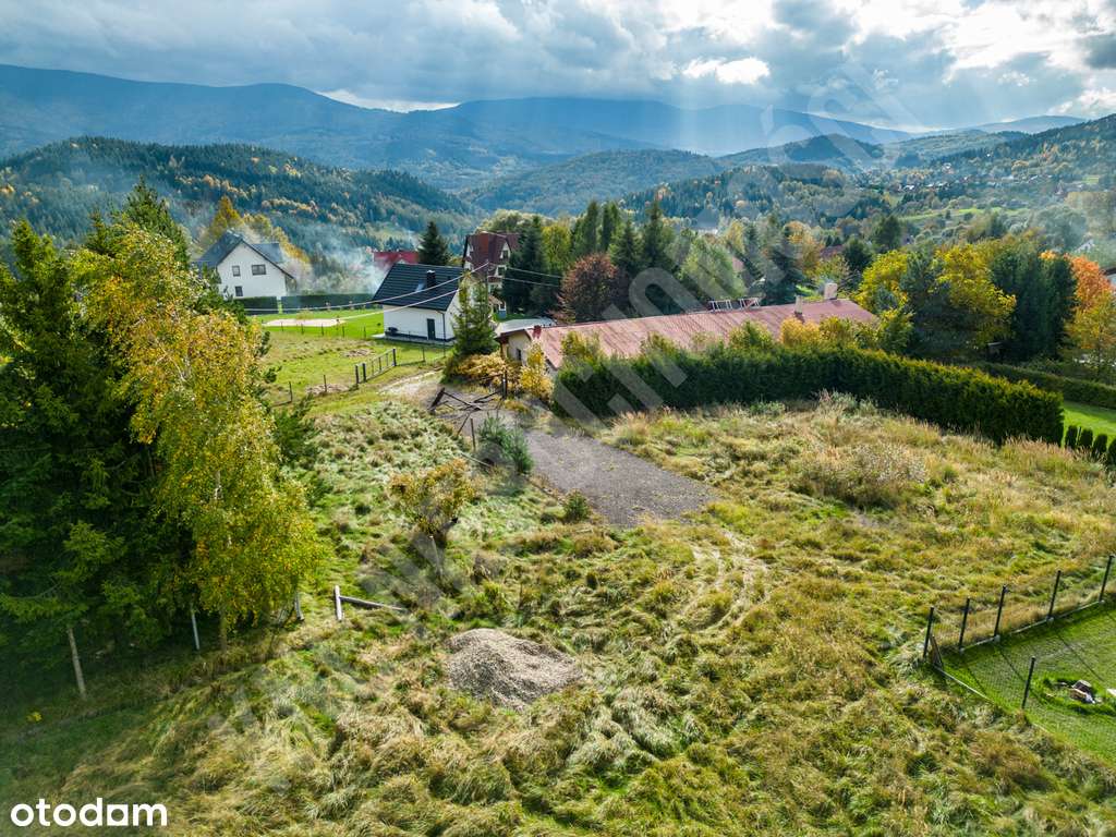 Widokowa działka - Zawoja Przysłop-4