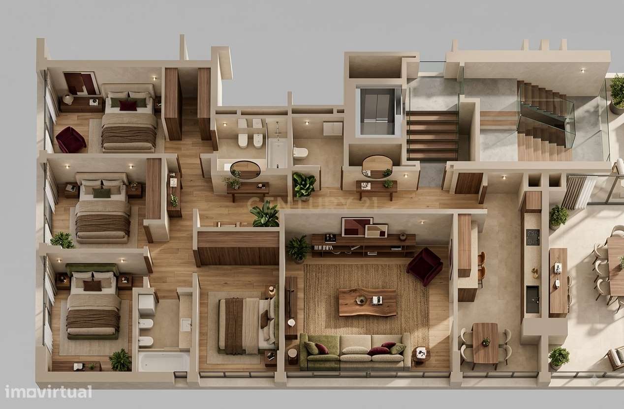 T4 com elegância e centralidade: O Seu Próximo Lar em Vila Nova de Gai-25