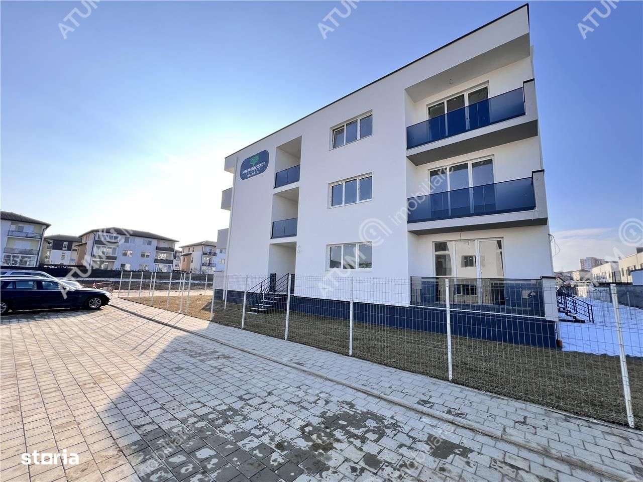 Apartament la cheie 2 camere balcon parcare zona Pictor Brana Selimbar - Imagine principală: 2/6