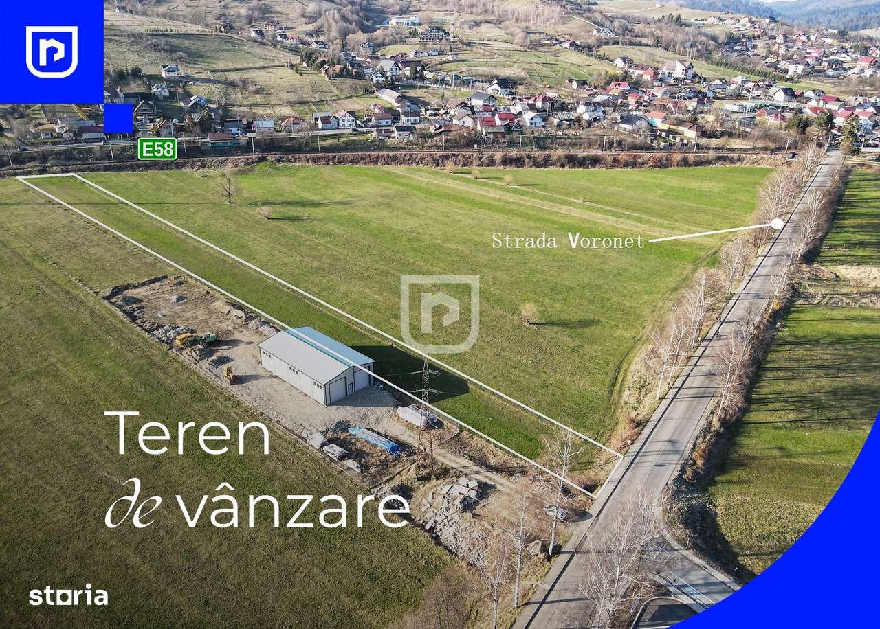 Teren de vanzare Voronet (4061mp) | Gura Humorului | Bucovina - Imagine principală: 5/5