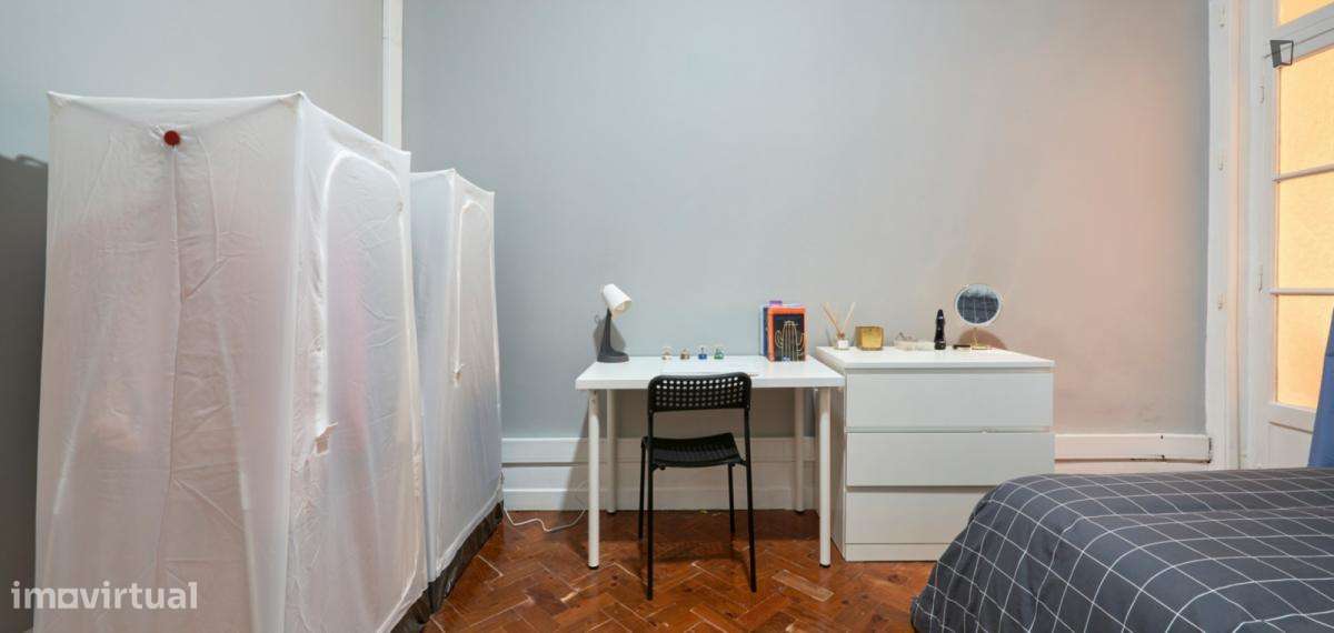 Quarto - localizado em Saldanha Lisbon - Grande imagem: 5/6