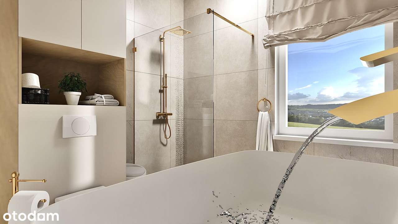 ZIELONA ALEJA Dom w zabudowie bliźniaczej Brzeg typ A-3