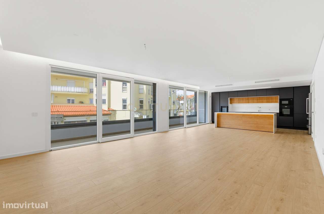 Apartamento T3 Novo com Terraço de 61m² | Parede (2 min da praia)-3