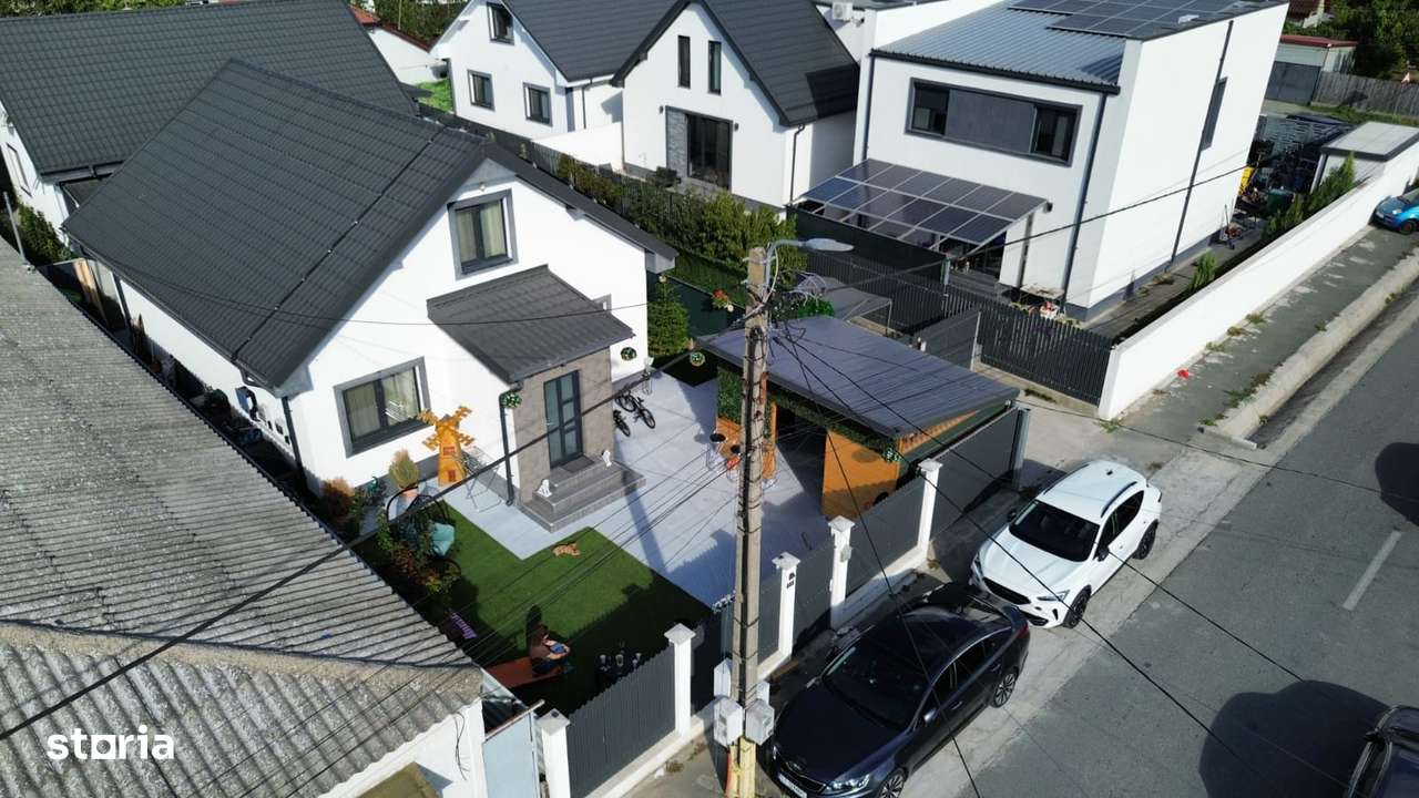 Valu Lui Traian casa la cheie sistem fotovoltaic 7.5kW baterie stocare - Imagine principală: 5/8