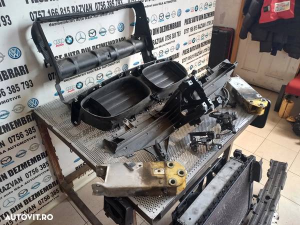 Trager Calandru Fata Complet Armatura Radiator GMV Grila Bmw Seria 7 F01 F02 F03 F04 Trager Complet Bmw F01 F02 Dezmembrez Bmw F01 Seria 7 - 2