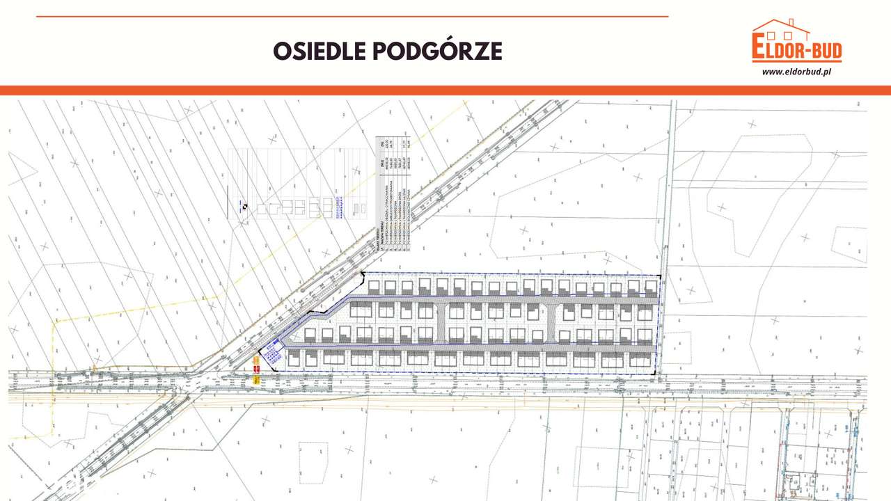 Działka inwestycyjna pod zabudowę jednorodzinną - Podgórze - Pełny obrazek: 1/2