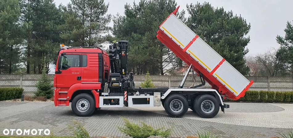 MAN TGS 33.440 6x4 Wywrotka + HDS HIAB 211 / RETARDER / - 3