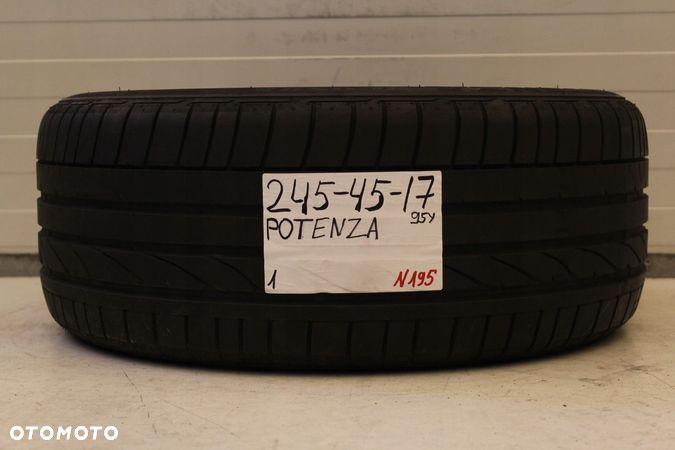 OPONA LETNIA BRIDGESTONE POTENZA RE050A 245 45 17 95Y - 1