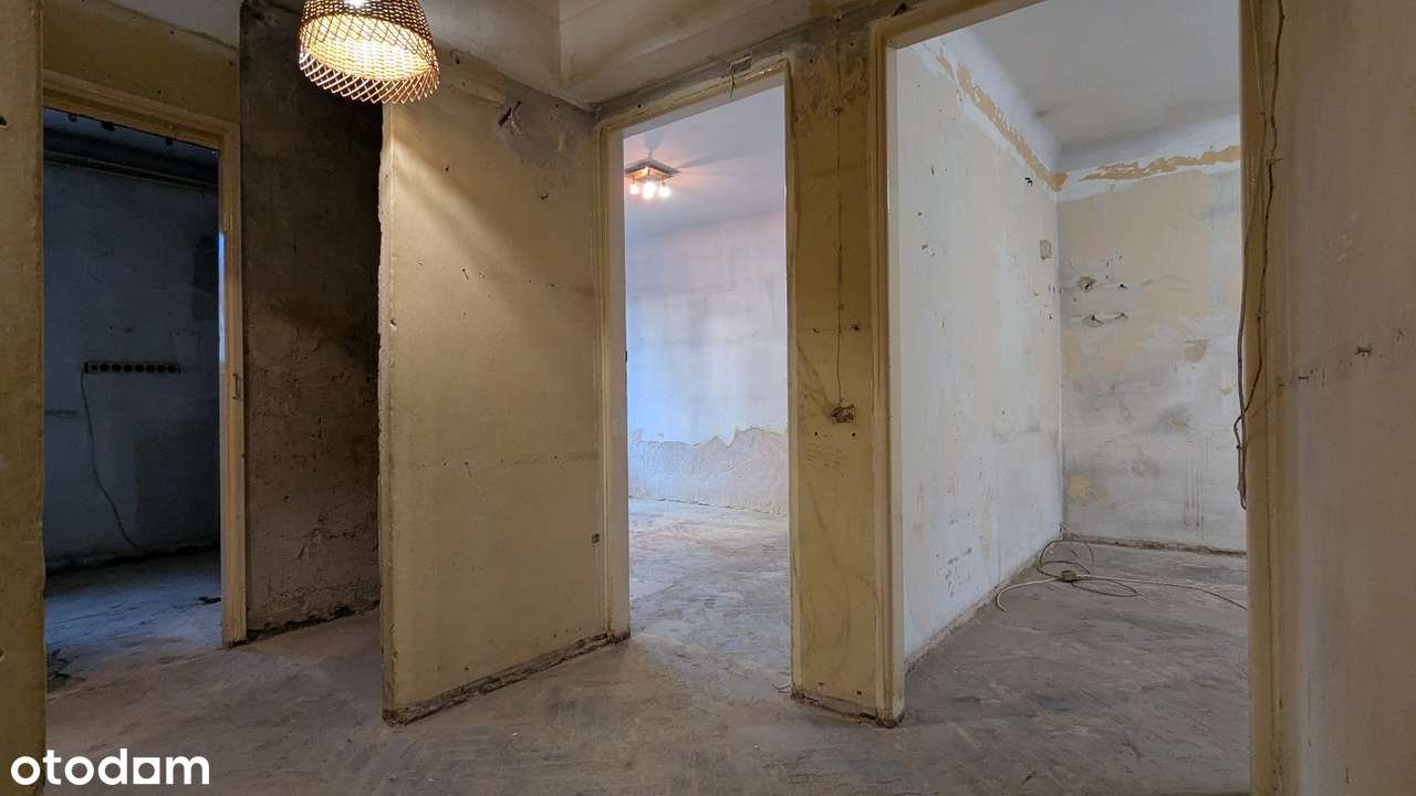 Mieszkanie przygotowane do remontu, balkon + piwnica, niski czynsz - Pełny obrazek: 5/17