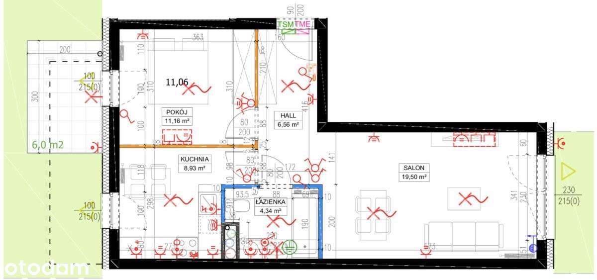 2 pokoje z ogródkiem, obrzeża Poznania-5