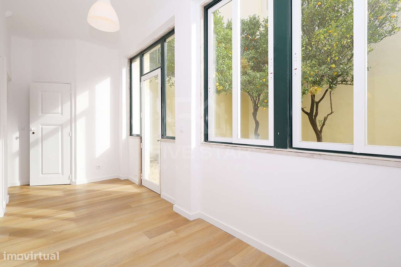 T1+1 - Príncipe Real - Renovado - Jardim Privado-28