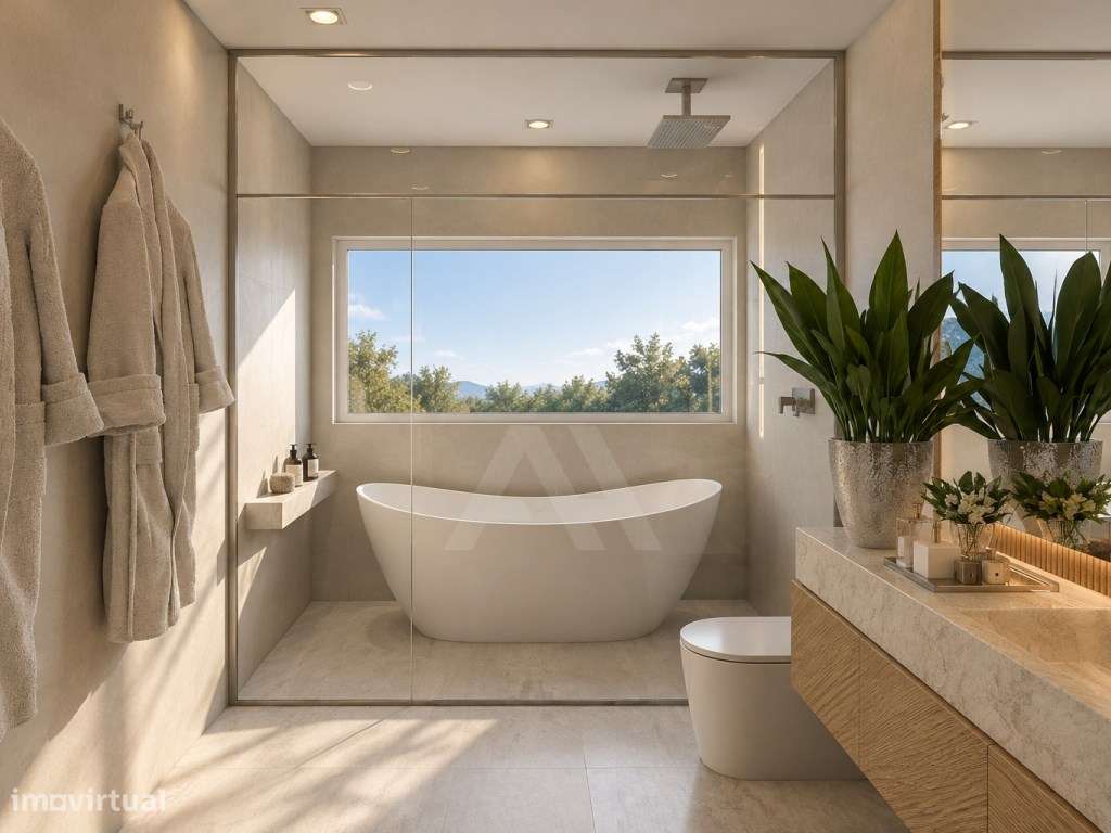 Apartamento T4+1 duplex remodelado com jacuzzi e garagens em Alcabi...-27