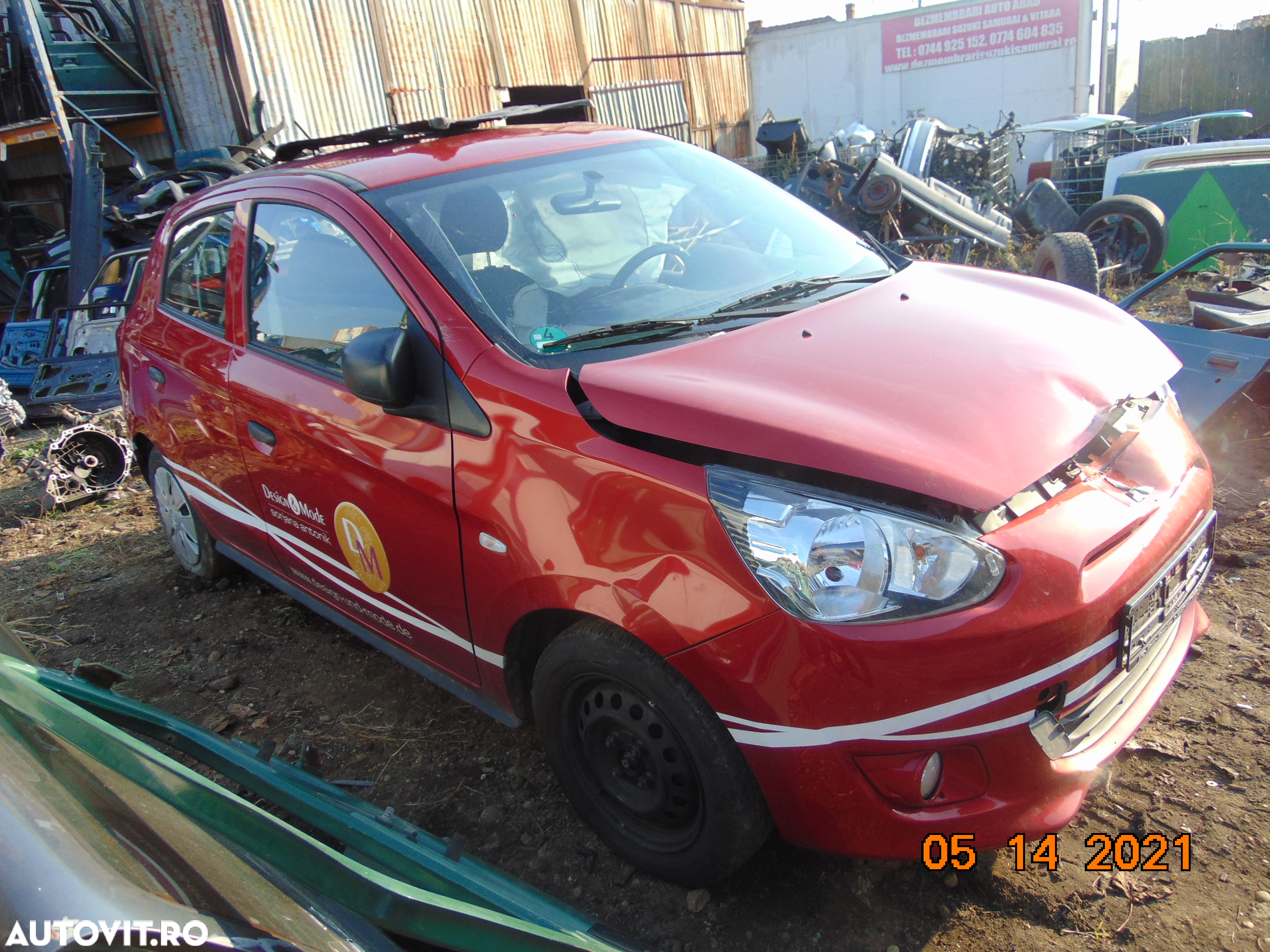 Etrier frana  mitsubishi Space Star 2015 etrieri fata stanga dreapta - 4