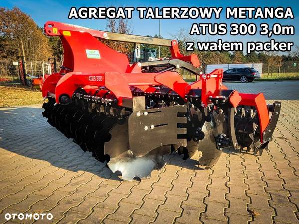 Agregat talerzowy siewny brona Hydropack packer Rura  2,5 m 2,7m 3m 4m TALERZÓWKA NOWA - 7