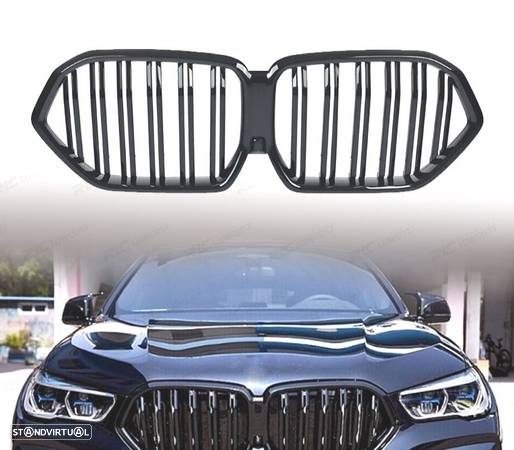 GRELHA FRONTAL PARA BMW X6 19- LOOK M - 1