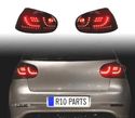 FAROLINS TRASEIROS LED PARA VOLKSWAGEN VW GOLF 5 MK V 03-08 FUMADO ESCURECIDO FULL LED - 1