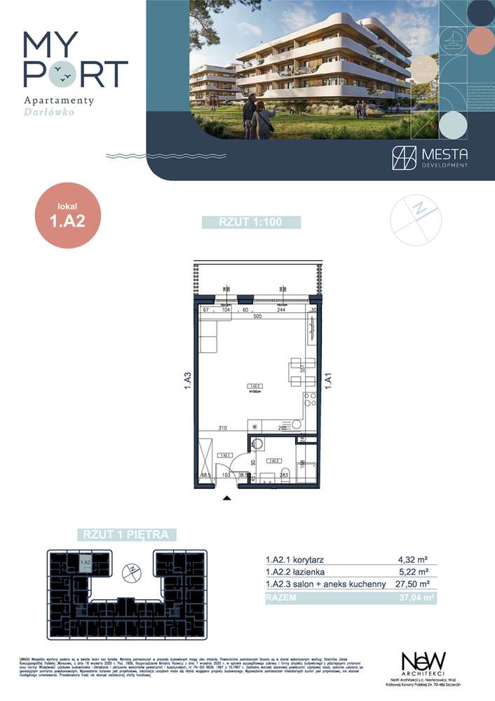 MyPort Apartamenty Darłówko - 1.A2