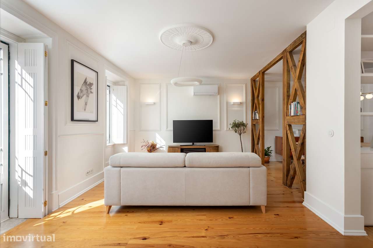 Apartamento T4 de charme no centro de Lisboa - Grande imagem: 3/41