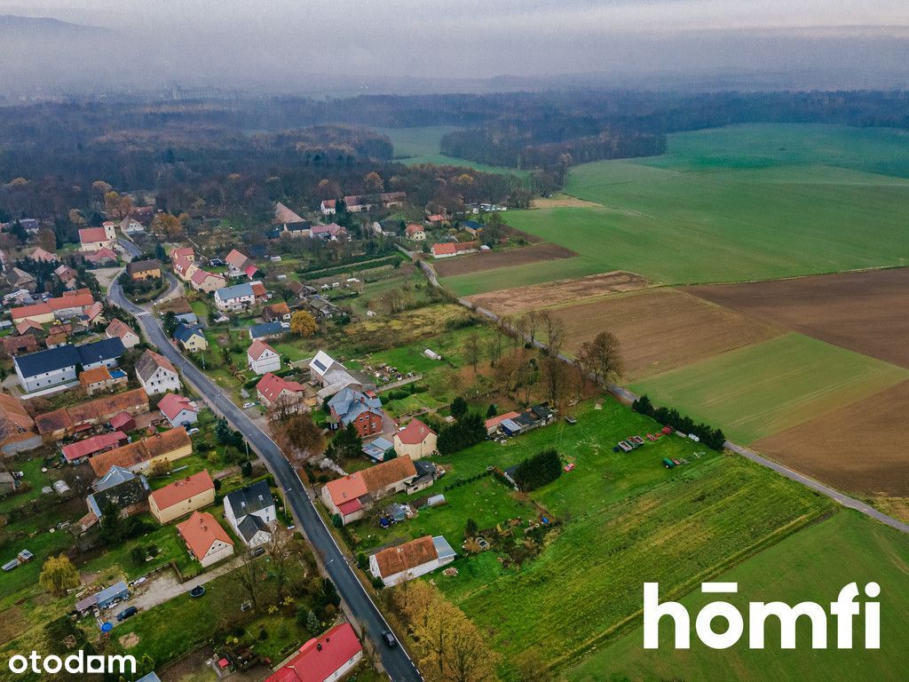 Duża działka budowlana, blisko zalew Mietków.