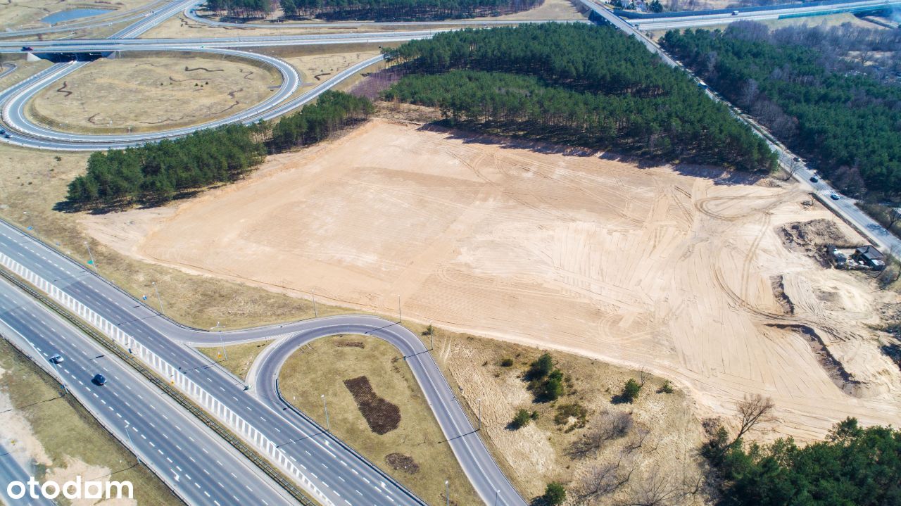 Atrakcyjna działka przy zjeździe na autostradę