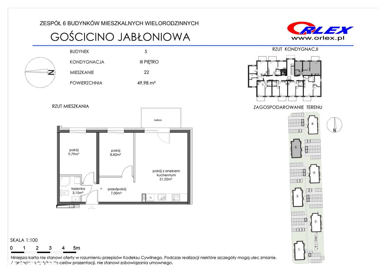 Gościcino ul. Jabłoniowa 3/22 (lokal J1_22)