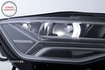 Grila Bara Fata cu Faruri Full LED Semnalizare Dinamica Secventiala Audi A6 4G RS6- livrare gratuita - 13