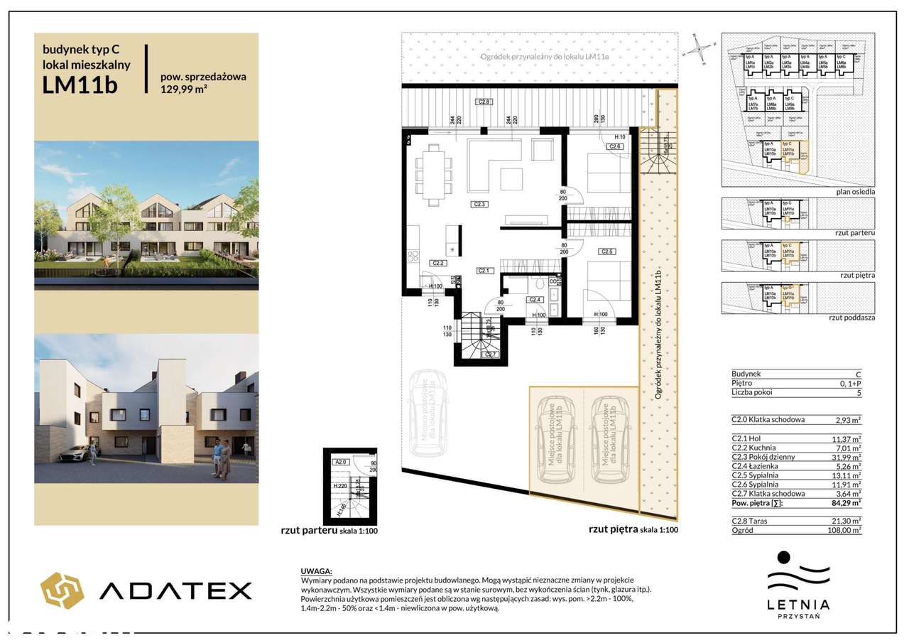 5-pokojowe mieszkanie 129m2 + ogródek Bezpośrednio - Pełny obrazek: 2/7