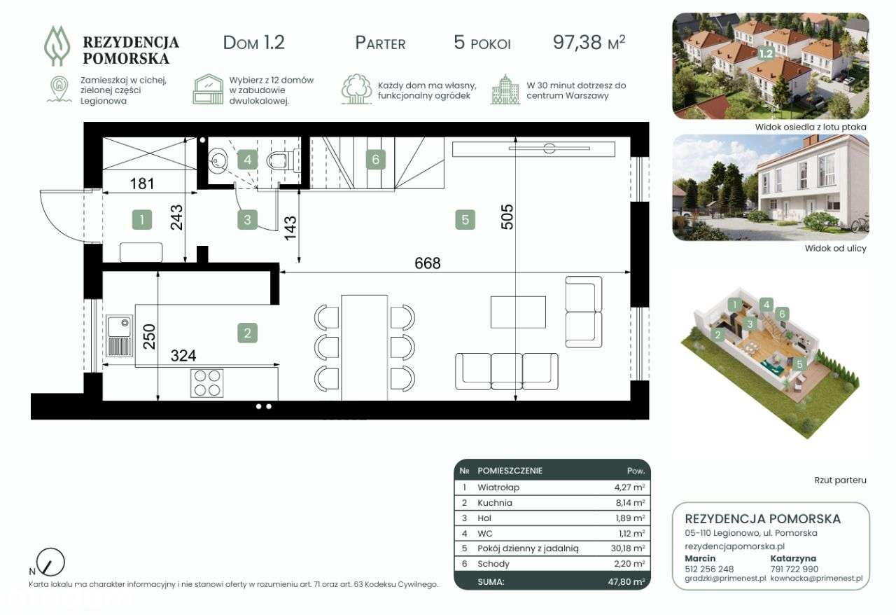 Rezydencja Pomorska- domy w Legionowie-10